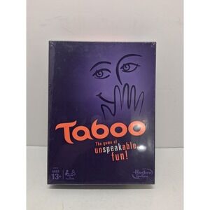 Hasbro Gaming Taboo Board Game E2616 Unspeakable Fun Party Game New Sealed